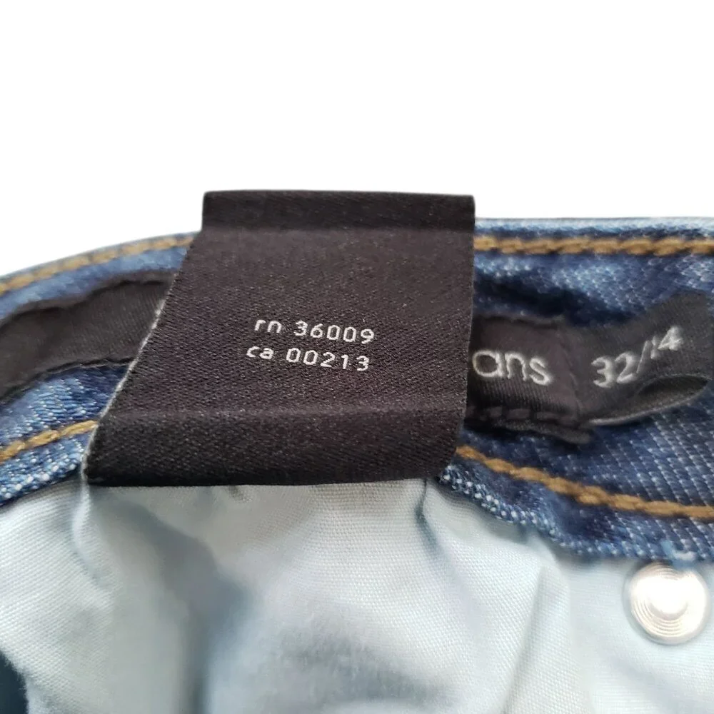 Vintage Calvin Klein Womens Jeans size 14 inseam 32 RN 36009 waist - Picture 6 of 12